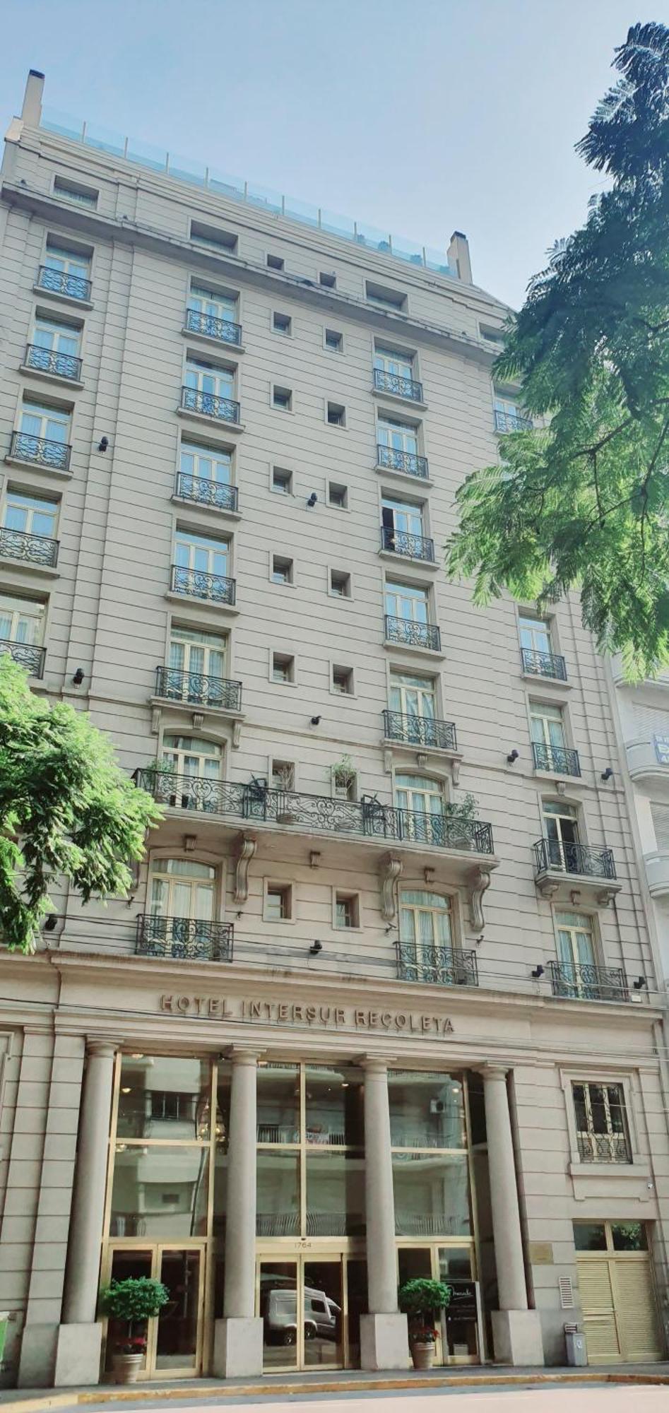 Hotel Intersur Recoleta Buenos Aires Exterior photo